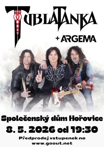 Plakát na koncert Hořovice 8. 5. 2026