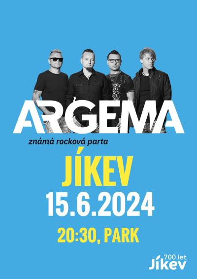 Plakát na koncert Jíkev 15. 6. 2024