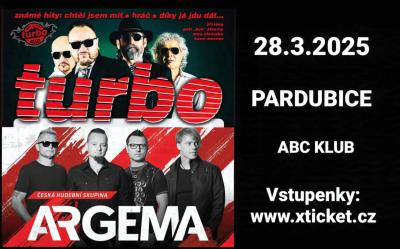 Plakát na koncert Pardubice 28. 3. 2025