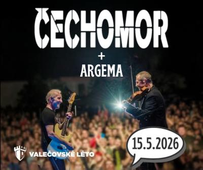 Plakát na koncert Valečov 15. 5. 2026