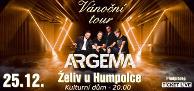 Plakát na koncert Želiv u Humpolce 25. 12. 2025